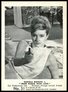 Somportex - 'James Bond 007 Film Scenes' (1964) - Daniela Bianchi in "From Ru... - Picture 1 of 2