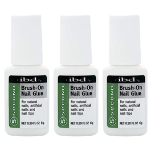 5 Second Brush-On Nail Glue 6 g for Nail Tips Full Cover Nails and for Repair - Picture 1 of 5
