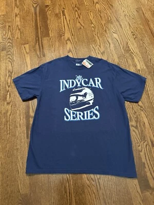 Indy Car Series T-shirt Navy Blue With Graphic NWT - Image 1 of 4