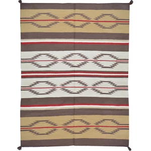 Handgewebter Wende Kelim Handarbeit Dhurrie Wolle Teppich (Größe 5,2 x 7,1) Brral-421 - Bild 1 von 10