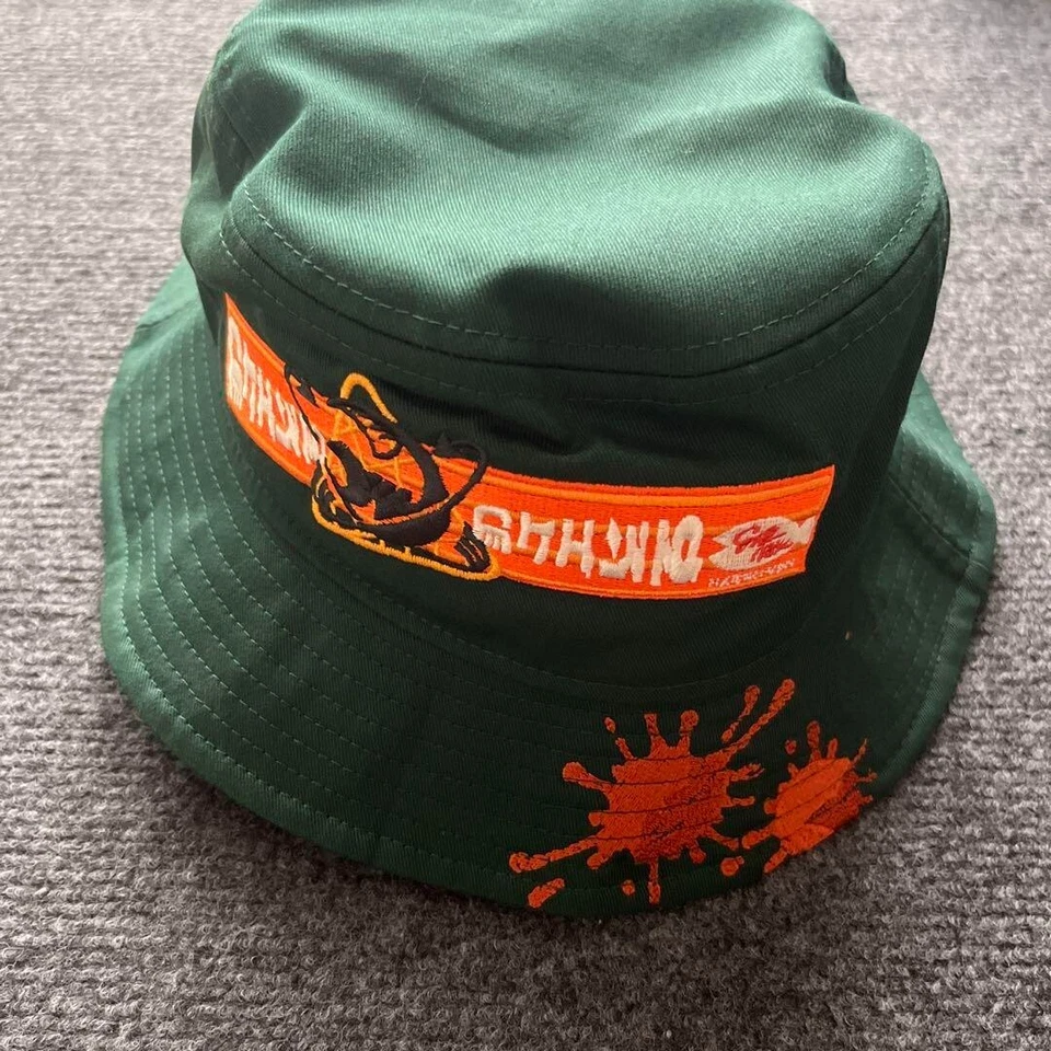 Sombrero Bucket SALMON RUN Splatoon 3 Nintendo TOKYO Talla Única 59cm NUEVO Foto 1 de 4
