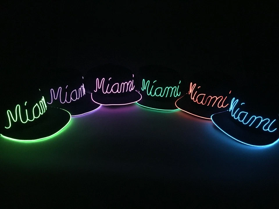 LUZ LED SONIDO MÚSICA LUZ LED ACTIVADA ECUALIZADOR INTERMITENTE DJ FIESTA SOMBRERO Foto 1 de 1