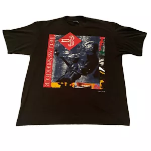 T-shirt concerto David Bowie The Spider Glass Tour 1987 vintage taglia L - Foto 1 di 5