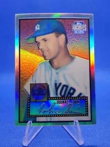 🔵 2001 Topps Archives Reserve JOHNNY SAIN Chrome Refractor #49 - Picture 1 of 2