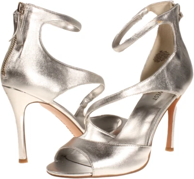 Nine West Festivitie Womens Stiletto Pump Silver US Size 9 M - Image 1 of 3