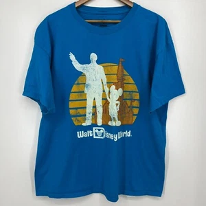 Disneyland T-Shirt Men's XL Blue Walt Disney World Graphic Tee - Picture 1 of 9