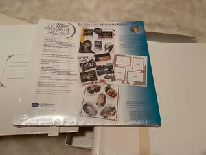 Creative Memories 12 x 12 Scrapbook Promise Wedding Album New w/pages flowers - Picture 1 of 5