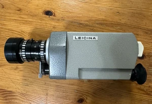 Leica Wetzlar Leicina 47408 Model 8SV 8mm Movie Camera for Parts Made Germany - Picture 1 of 22