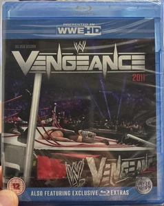 WWE Vengeance 2011 Rare Deleted Blu Ray Silver Vision Wrestling WWF WCW ECW AEW - Picture 1 of 2