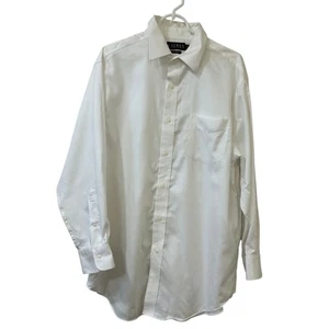 Lauren Ralph Lauren Herren Gr. 17 32/33 Weiß Langarm Button Down Hemd Büro - Bild 1 von 4
