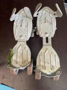 🛼🛼🛼 Vintage Rollschuhe Metall Hustler Speed King verstellbare Box Schlüssel - Bild 1 von 5