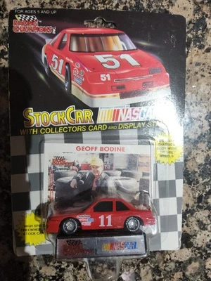 Racing Champions 1991 Nascar 1:64 Diecast Car Geoff Bodine #11 Red Vintage - Image 1 of 2