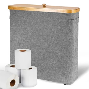 Toilettenpapier Aufbewahrung Korb Toilettenpapier Stehend Klopapier Aufbewahrung - Bild 1 von 13