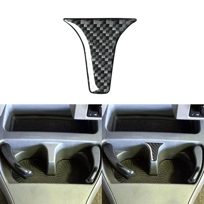 Cubierta central portavasos de agua de fibra de carbono real para Dodge Dakota Durango 2001-04 Foto 1 de 4