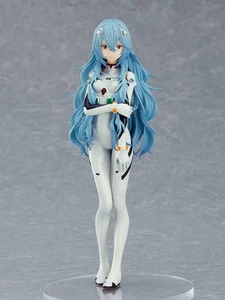 Good Smile Pop Up Parade Wiederaufbau von Evangelion Rei Ayanami lange Haare Ver Statue - Bild 1 von 4