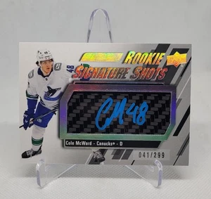 2023-24 Upper Deck Engrained - Rookie Signature Shots Cole McWard #RSS-CM... - Picture 1 of 2