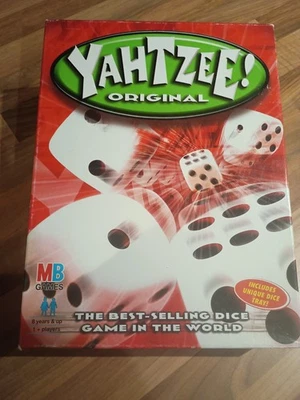 Yahtzee Original Dice Game vintage 2002 by MB Games Yahtzee! 100% complete VGC - Image 1 of 3