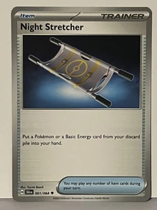 Night Stretcher 061/064 SV: Shrouded Fable NM Pokemon Fast Ship - Bild 1 von 2