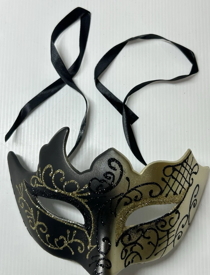 Venetian Masquerade Mask Party Prom Mardi Gras Halloween Costume Wedding Dancing - Image 1 of 2