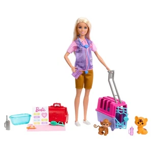 Barbie Careers Doll & Accessories, Animal Rescue & Recovery Playset with Blonde  - Bild 1 von 8