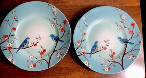 Spring Song Salat/Mittagessen Teller; Target Home; 9" (2er Set) - Bild 1 von 6