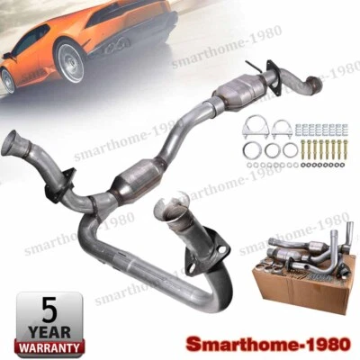 For 2001-2004 Chevrolet S10 GMC Sonoma 4.3L V6 Front Y Pipe Catalytic Converter Foto 1 de 4