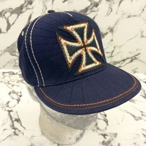 Men’s Fashion Denim Orange Laguna Beach Hat - Picture 1 of 6