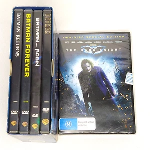 The Batman Legacy DVD Box Set Returns Forever & Robin PLUS Dark Night VGC - Picture 1 of 6
