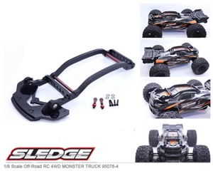 Nylon Body Shell Roller Cage 9510 For RC TRAXXAS 1/8 SLEDGE MONSTER 95076-4 - Picture 1 of 7