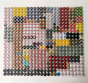 Lote de 504 tapas de corona con tapa de botella surtidas cerveza artesanal trabajo - Tyskie, Heineken, Corona - Imagen 1 de 11