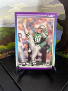 1990 Score John Teltschik #453 Football Card - Picture 1 of 3