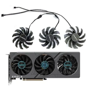 75mm GIGABYTE Geforce RTX 4060 Ti 4070 EAGLE Graphics Card Fan Replacement TD109 - Picture 1 of 8