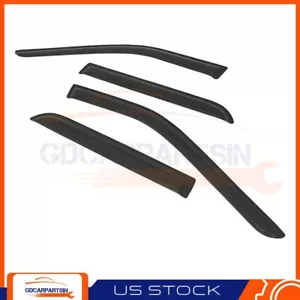 For 11-19 Ford Explorer Wind Sun Rain Guard Vent Shade Window Visor Acrylic - Foto 1 di 1