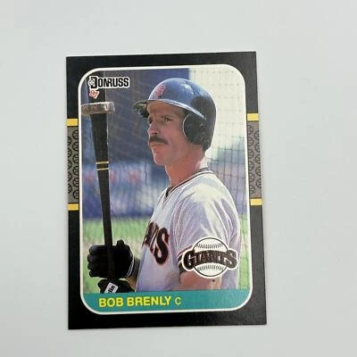 Bob Brenly 1987 Donruss #485 San Francisco Giants - Image 1 of 2
