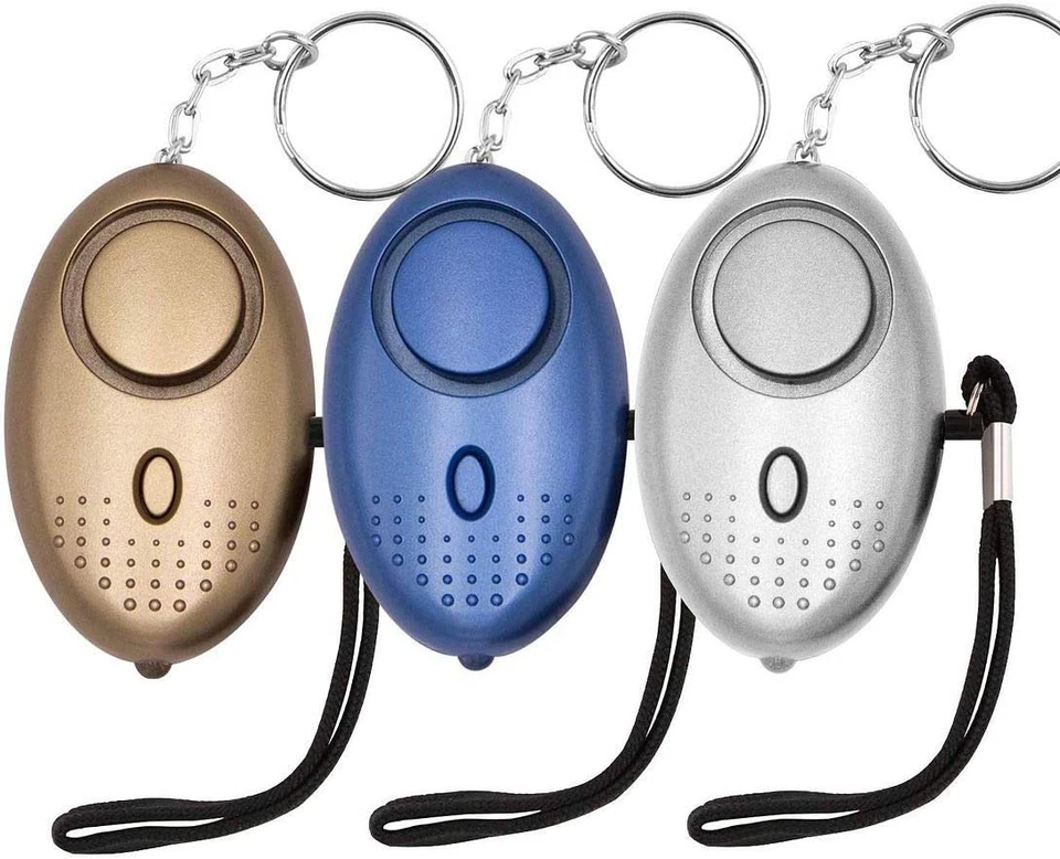 Safe Sound Personal Alarm, 3 Pack 145DB Personal Security Alarm Keychain with LE - Image 1 of 1