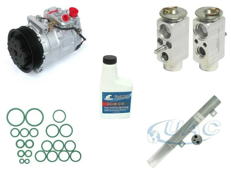 Комплект компрессора кондиционера подходит для Mercedes-Benz C230 C280 C350 CLK350 OEM 7SEU16C 97394 - Изображение 1 из 4