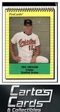 Kris Gresham 1991 ProCards #4131  Bluefield Orioles