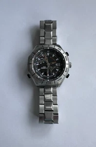 TIMEX Herrenuhr E-Altimeter Expedition - TM-T2N727 - Edelstahl - UVP 300 € - Bild 1 von 9