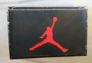 Vintage Original Nike Air Jordan VI GS 8588 Off WH/NW MAR Sz 5 - BOX ONLY! - Foto 1 di 11