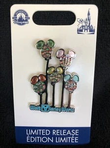 2022 Disney World Parks 50th Anniversary Vault Series Vintage Balloons LR Pin - Picture 1 of 1