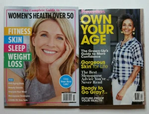 Prävention für Ihr Alter + vollständiger Leitfaden für die Gesundheit von Frauen über 50 ~ 2 Zeitschriften - Bild 1 von 5