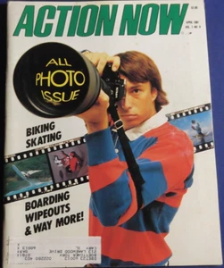 ACTION NOW MAGAZINE-APRIL 1981- CABALLERO -DUANE PETERS - BRAD BOWMAN - -VINTAGE - Imagen 1 de 10