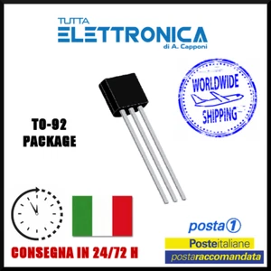 BC880 BC 880 Transistor Silicon Si PNP 100V 1A 0,8W TO-92 case new old stock NOS - Imagen 1 de 1