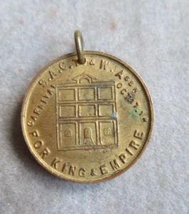 War Declared Medallion 1914. - Picture 1 of 2
