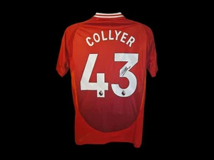 Camiseta de fútbol firmada por Toby Collyer Manchester United 24/25 certificado de autenticidad - Imagen 1 de 4
