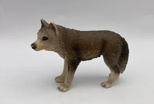 Figura de vida silvestre adulta Schleich GREY WOLF 2002 lobos retirados 14249 - Imagen 1 de 3