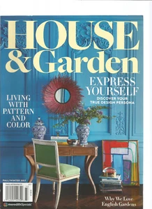 HOUSE & GARDEN MAGAZINE FALL/WINTER 2017, EXPRESS YOURSELF. - Picture 1 of 1