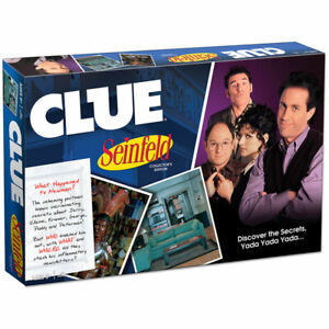Seinfeld CLUE®  AGE 9+  2-6 players  60 minutes 