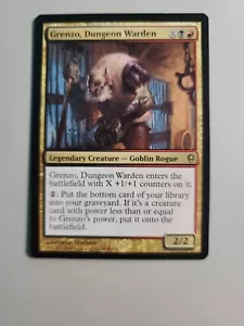 MTG Grenzo, Dungeon Warden Conspiracy 47/210 regolare raro - Foto 1 di 1