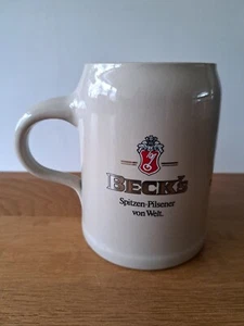 Beck's Bierkrug Steinkrug Delegiertentag 1997 Bezirksschutzenverband Osterholz - Bild 1 von 6